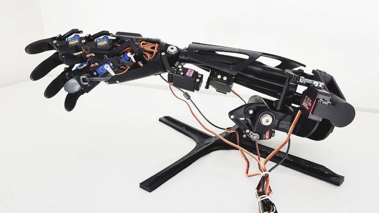 An Affordable Arduino-Powered Bionic Hand
